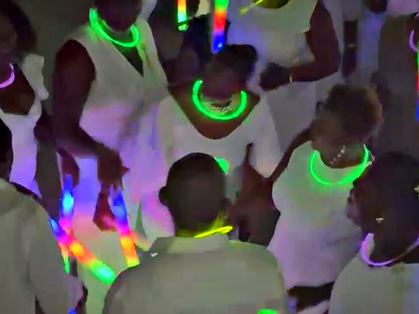 Dancing under the lights